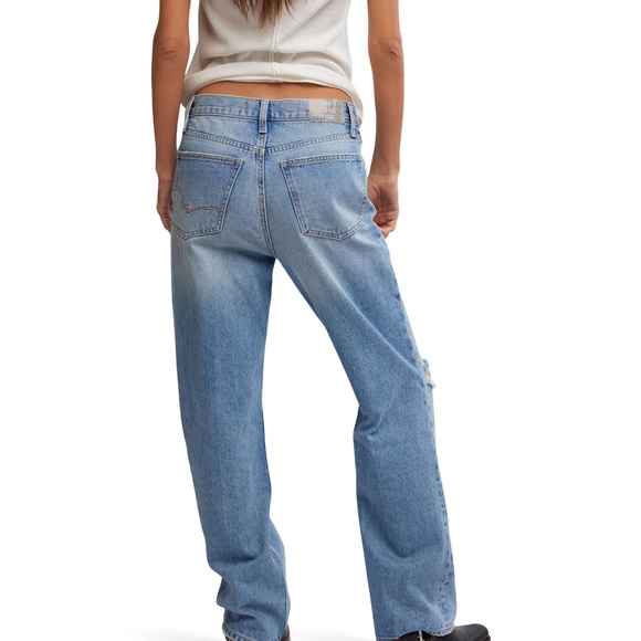 Free People Light Blue Boot Cut Jeans - Picture 4 of 8
